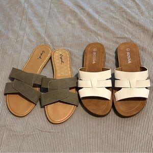 Sandals Lot Size 8